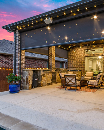 covered patio design