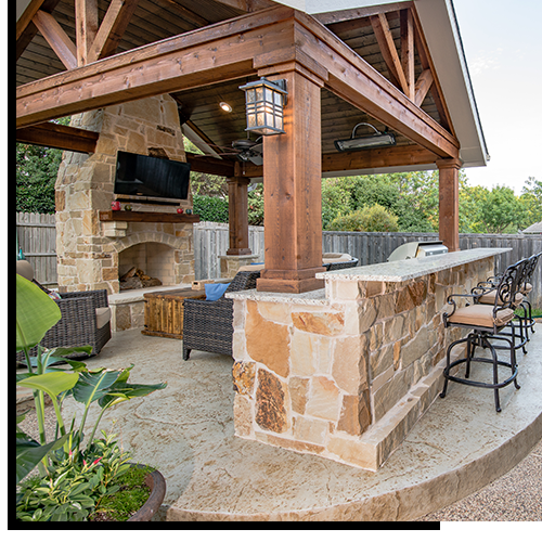 covered patio design