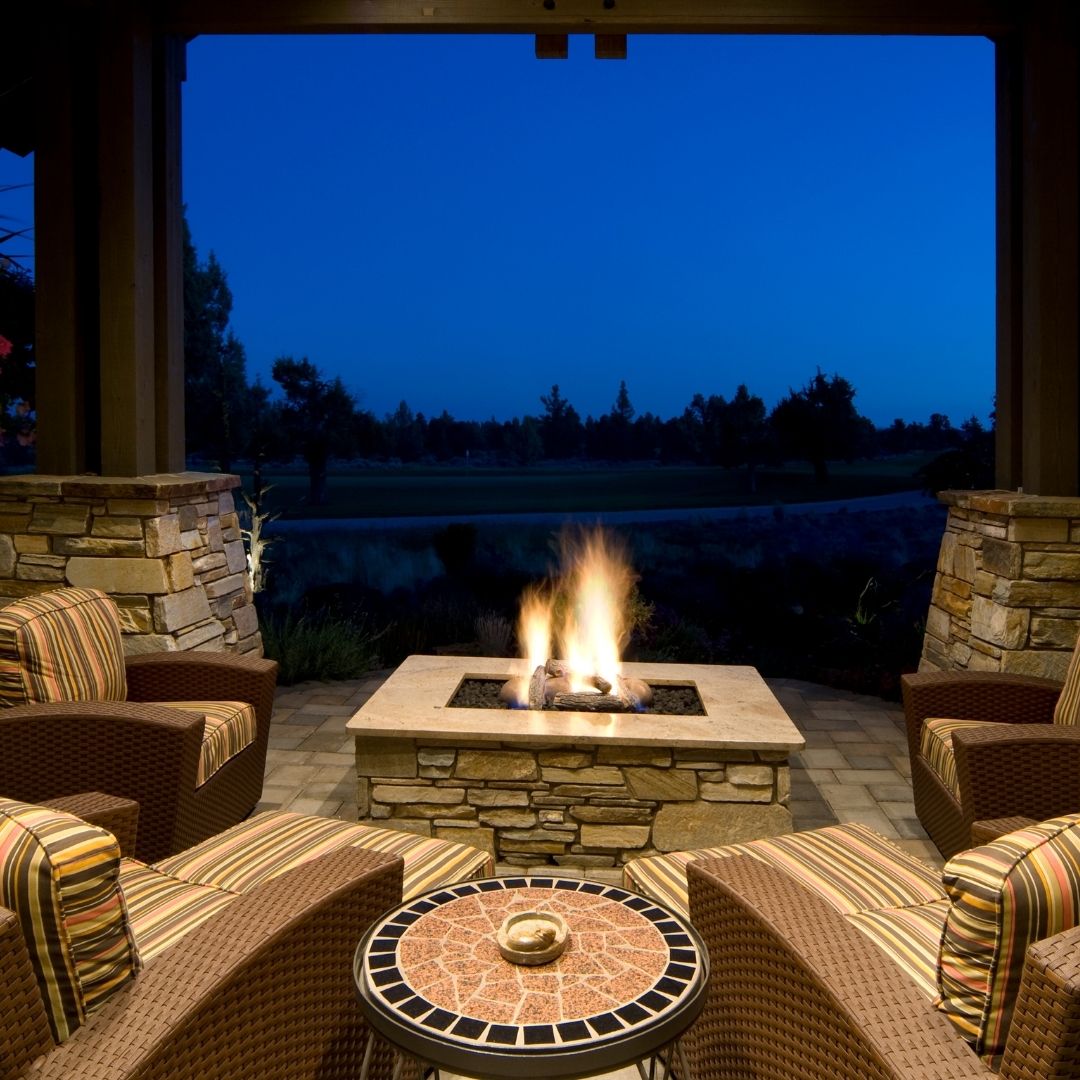 Wood-Burning Fire Pit