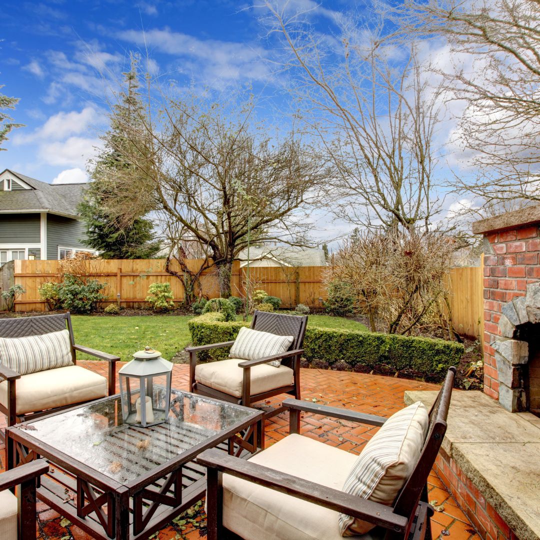 back yard