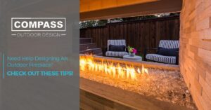Need help designing an outdoor fireplace? Check out these tips!