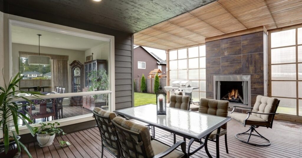 Outdoor living space