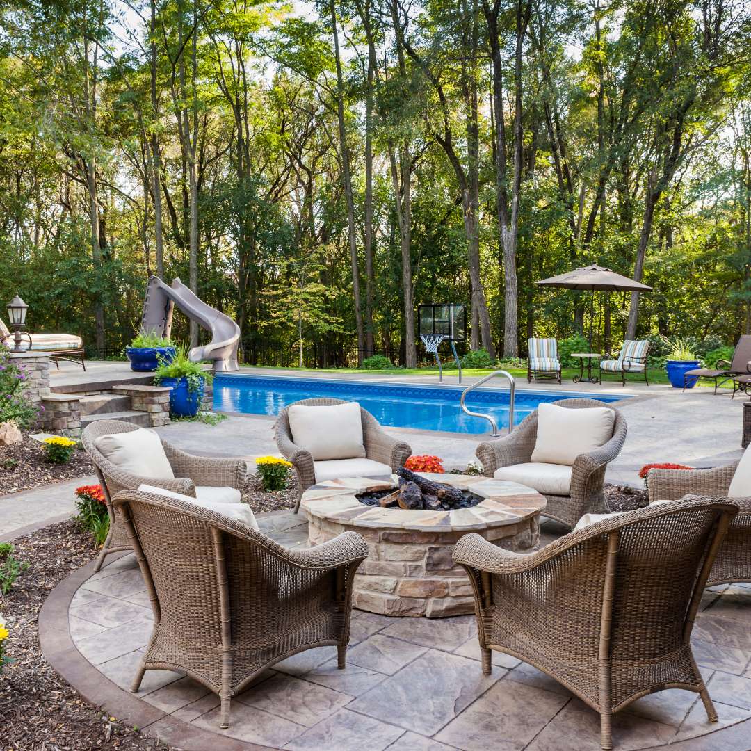 wood burning firepit