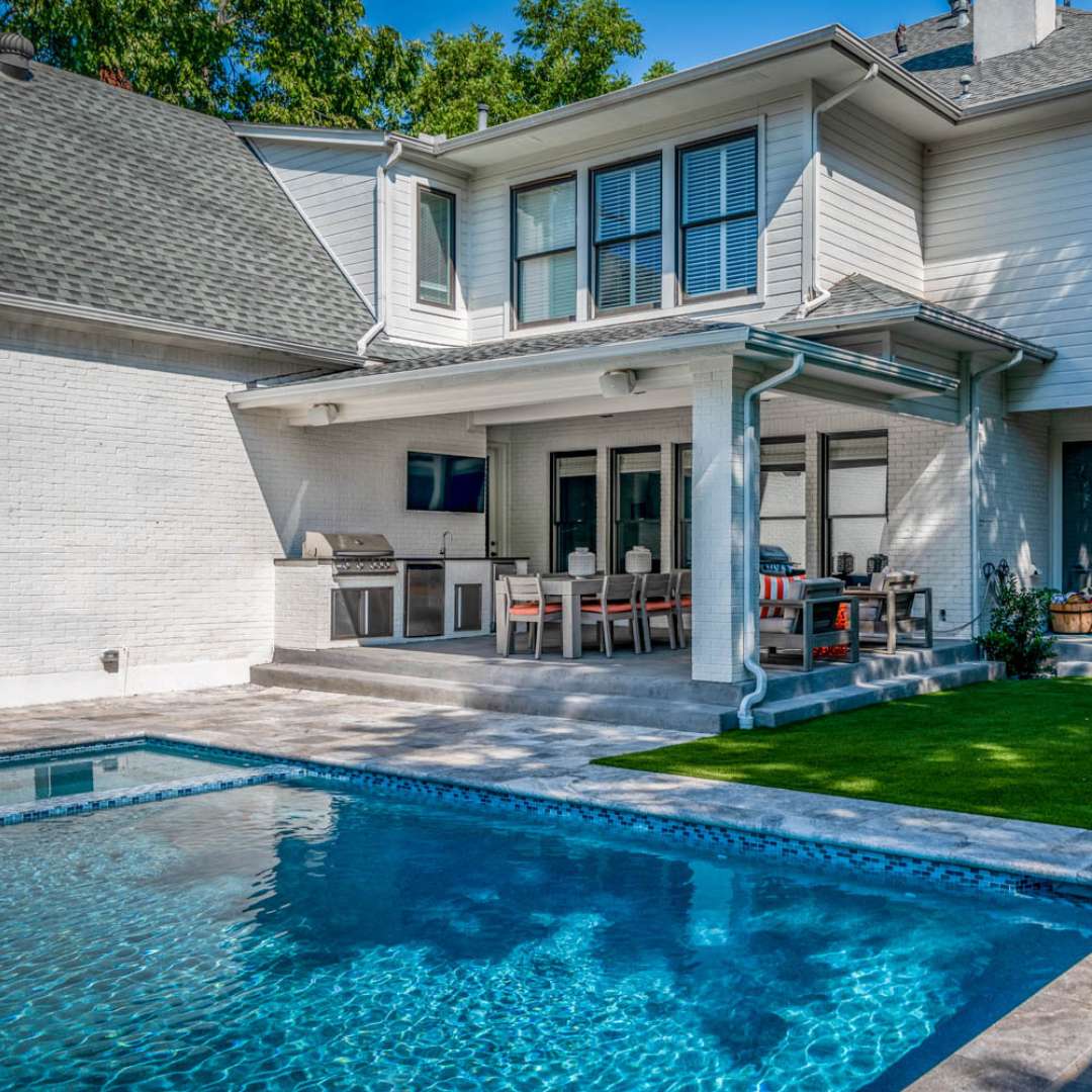 view of outdoor space near pool
