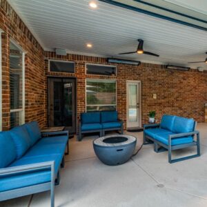 Compass Outdoor Design pool seating.