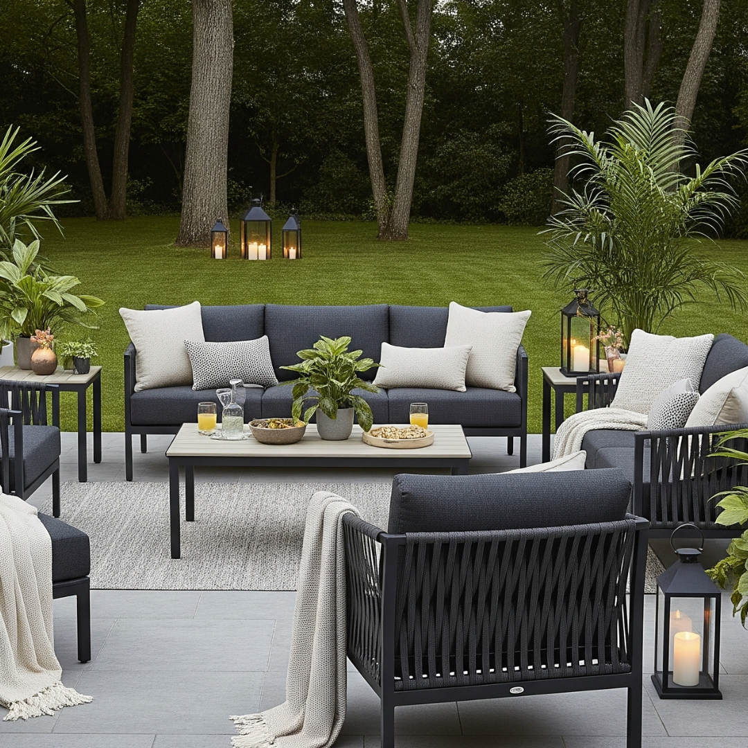 Outdoor furniture, decor and design