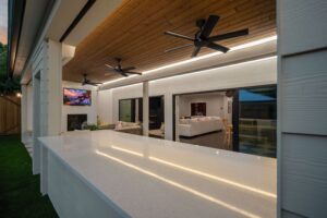 outdoor living space exterior