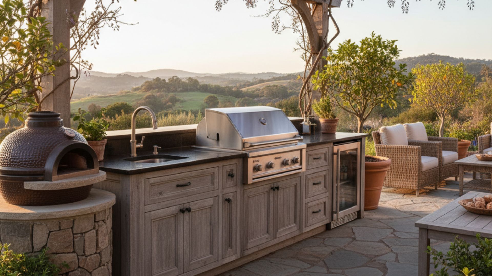 How to Choose the Right Outdoor Kitchen Cabinets Hero